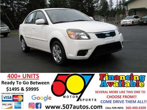 2011 Kia Rio 4dr Sdn LX - cars & trucks - by dealer - vehicle... for sale in Roy, WA
