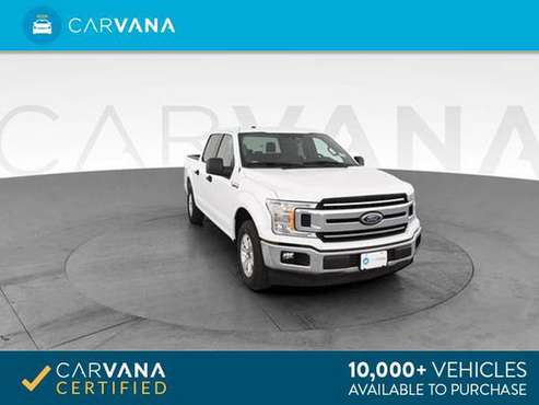 2018 Ford F150 SuperCrew Cab XLT Pickup 4D 5 1/2 ft pickup White - for sale in Bakersfield, CA