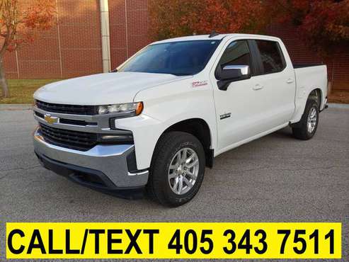 2019 CHEVROLET SILVERADO CREW CAB Z71 4X4 LOW MILES! 1 OWNER! LIKE... for sale in Norman, TX
