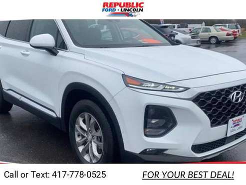 2020 Hyundai Santa Fe SEL suv White - - by dealer for sale in Republic, MO