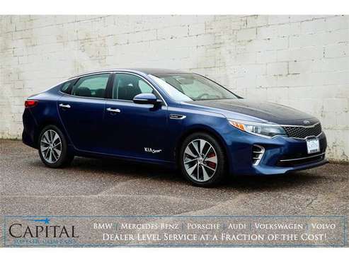Beautiful 1-Owner Car! 2016 Kia Optima SX Turbo w/Nav! Gets 30 MPG! for sale in Eau Claire, WI