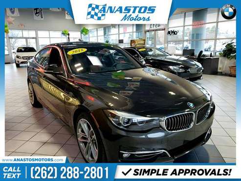 2018 BMW 3 Series 330i 330 i 330-i xDrive Gran Turismo FOR ONLY for sale in Kenosha, WI
