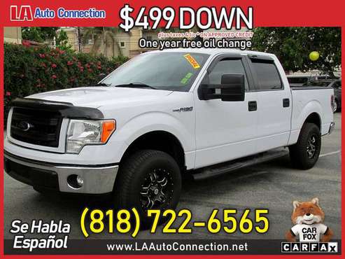 2013 Ford F150 F 150 F-150 XLT FOR ONLY 369/mo! for sale in Van Nuys, CA