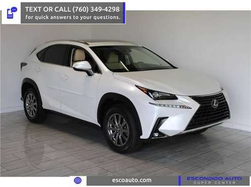 2018 Lexus NX NX 300 SUV - cars & trucks - by dealer - vehicle... for sale in Escondido, CA