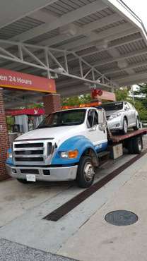 2006 Ford F650 flatbed tow truck for sale for sale in Washington, District Of Columbia