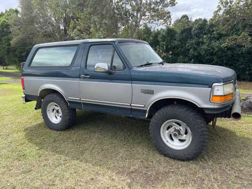1995 Ford Bronco XLT 351W - cars & trucks - by owner - vehicle... for sale in Kamuela, HI
