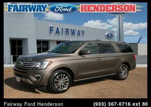 2018 Ford Expedition Max Limited for sale in Henderson, TX
