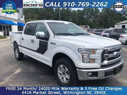 2015 FORD F-150 XLT 24 Month Warranty for sale in Wilmington, NC