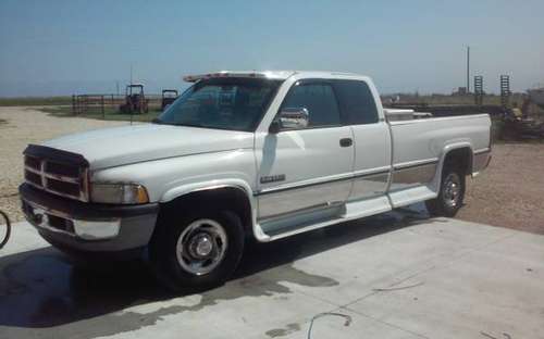 1996 DODGE 2500 129k miles EX-CAB. 5.9 CUMMINS - cars & trucks - by... for sale in Madill, TX