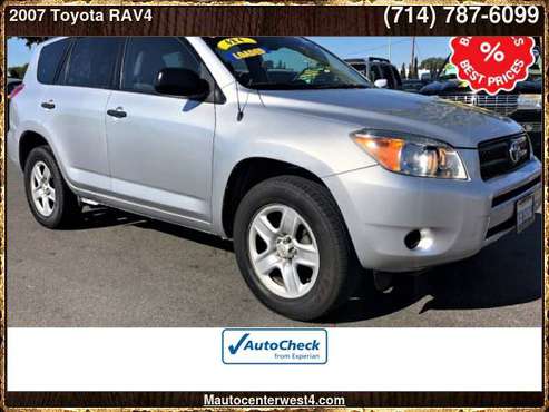 2007 Toyota RAV4 Base 4dr SUV 4WD I4 - cars & trucks - by dealer -... for sale in Anaheim, CA