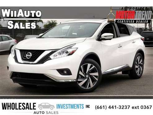 2016 Nissan Murano SUV Platinum (Pearl White) for sale in Van Nuys, CA