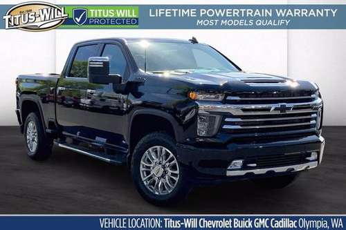 2020 Chevrolet Silverado Diesel 4x4 4WD Chevy High Country CREW CAB for sale in Olympia, WA