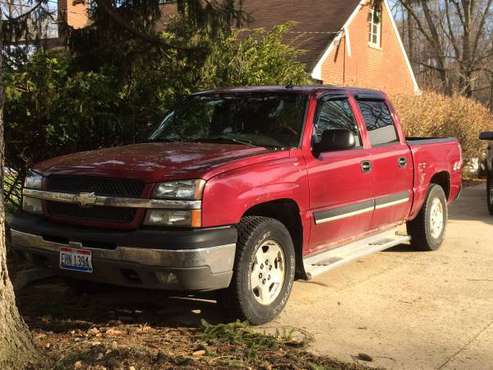 2004 Chevy Silverado LT 1500 Crew Cab 4x4 for sale in Independence, OH