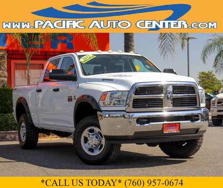 2012 Ram 2500 ST 4D Crew Cab Short Bed Diesel 4WD 35829 - cars & for sale in Fontana, CA