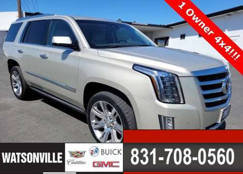 2015 Cadillac Escalade 4WD 4D Sport Utility/SUV Premium - cars & for sale in Watsonville, CA