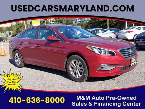 2015 Hyundai Sonata SE - cars & trucks - by dealer - vehicle... for sale in Baltimore, MD