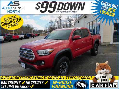 2017 Toyota Tacoma TRD Offroad - BAD CREDIT OK! - cars & trucks - by... for sale in Chichester, NH