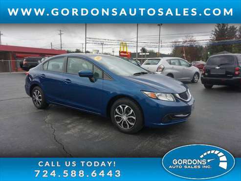 2014 Honda Civic LX Sedan AT - - by dealer - vehicle for sale in Greenville, PA