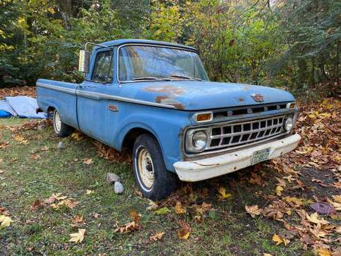 1965 Ford F100 2WD - cars & trucks - by owner - vehicle automotive... for sale in Port Angeles, WA