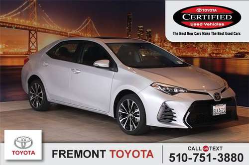*2017* *Toyota* *Corolla* *SE* - cars & trucks - by dealer - vehicle... for sale in Fremont, CA