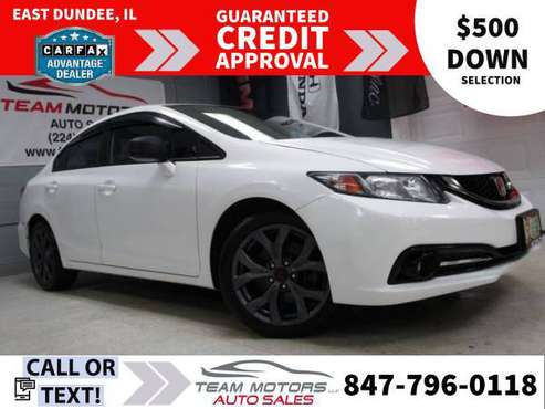 2013 Honda Civic MANUAL Si Todos Manejan - - by for sale in East Dundee, IL
