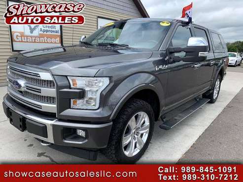 2017 Ford F-150 Platinum 4WD SuperCrew 5 5 Box - - by for sale in Chesaning, MI