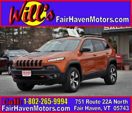 2016 JEEP CHEROKEE Trailhawk 4x4 4dr SUV! Awesome Condition!... for sale in FAIR HAVEN, VT