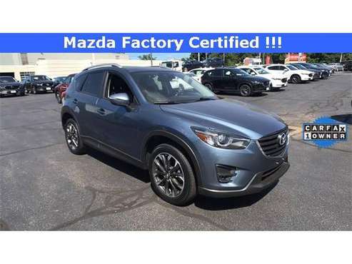2016 Mazda CX-5 SUV Grand Touring - Mazda Blue Reflex Mica for sale in Milford, NY