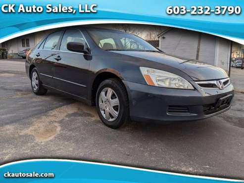 2007 Honda Accord LX sedan AT - cars & trucks - by dealer - vehicle... for sale in Manchester, NH