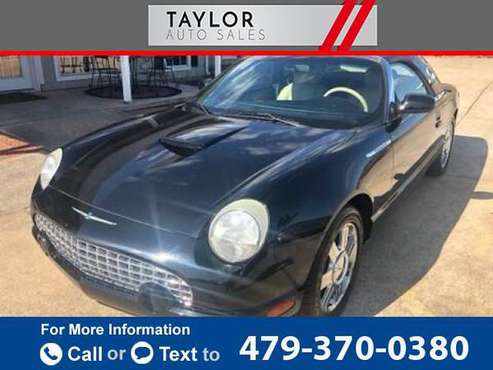 2005 Ford Thunderbird Deluxe 2dr Convertible Convertible Black -... for sale in Springdale, AR