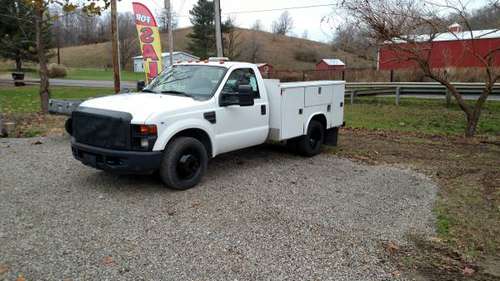 2008 Ford F350 w/9'Utility Bed - cars & trucks - by owner - vehicle... for sale in Laurelville, OH
