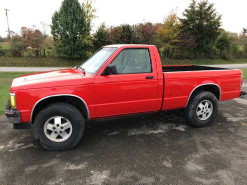 1991 Chevy S10 4x4 - cars & trucks - by owner - vehicle automotive... for sale in Russell Springs, KY