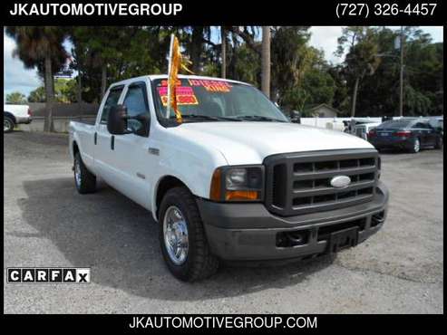 2005 Ford Super Duty F-350 Crew Cab 2WD Long Bed 6.0 Diesel - cars &... for sale in New Port Richey , FL