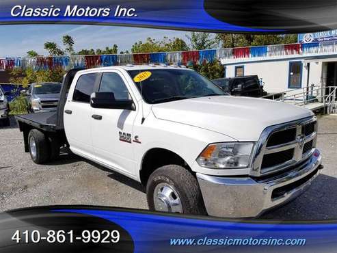 2017 Dodge Ram 3500 CrewCab SLT DRW FLAT BED 4X4 1-OWNER!!!! for sale in Westminster, NY