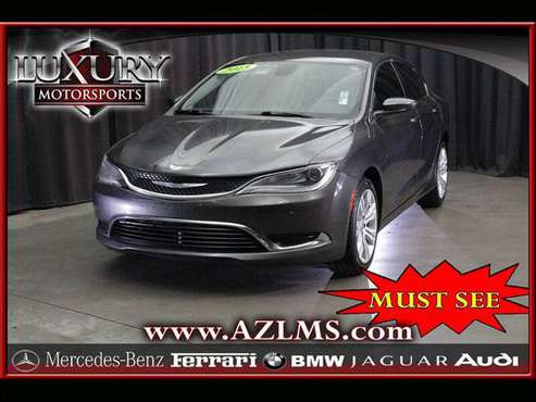 15779D - 2015 Chrysler 200 Limited BEAUTIFUL Get Approved Online! 15 for sale in Phoenix, AZ