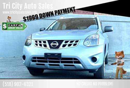 2015 Gray Nissan Rogue Select AWD SUV / Leather - FINANCING... for sale in Schenectady, NY