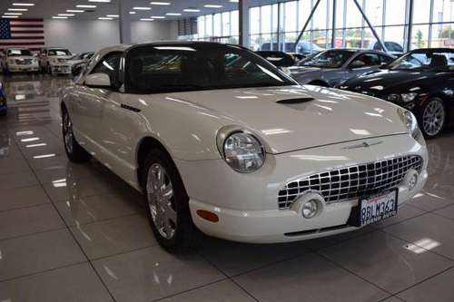 2002 Ford Thunderbird Deluxe 2dr Convertible 100s of Vehicles for sale in Sacramento , CA