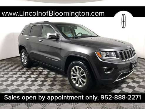 2014 Jeep Grand Cherokee Gray LOW PRICE - Great Car! - cars & trucks... for sale in Minneapolis, MN