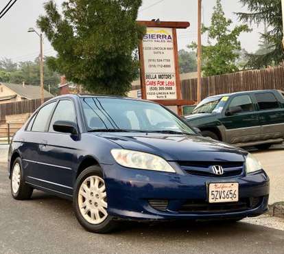 2005 Honda Civic Sedan - Very Well Maintained! - - by for sale in Auburn , CA
