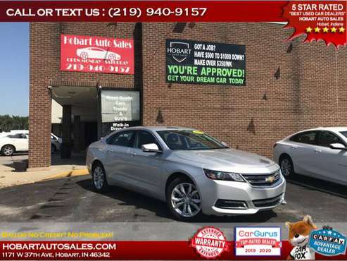 2019 CHEVROLET IMPALA LT $500-$1000 MINIMUM DOWN PAYMENT!! APPLY... for sale in Hobart, IL