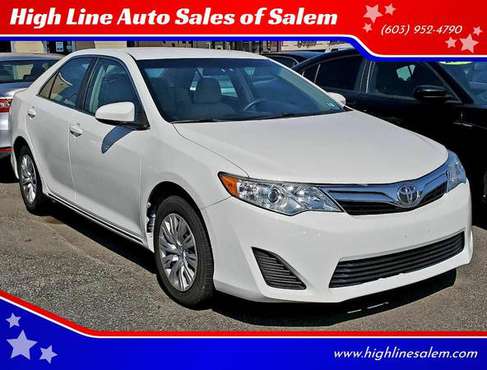 2012 Toyota Camry LE 4dr Sedan EVERYONE IS APPROVED! - cars & trucks... for sale in Salem, MA