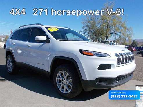 2017 Jeep Cherokee Latitude - Call/Text - cars & trucks - by dealer... for sale in Cottonwood, AZ