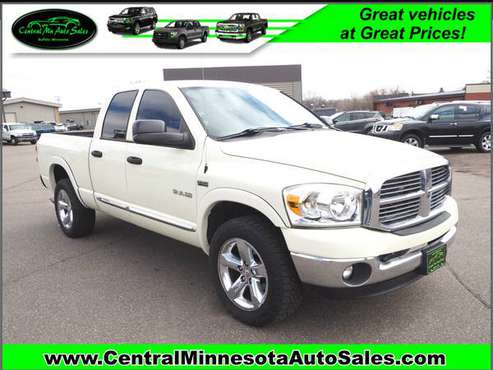 2008 Dodge Ram 1500 Big Horn quad cab 4x4 - - by for sale in Buffalo, MN