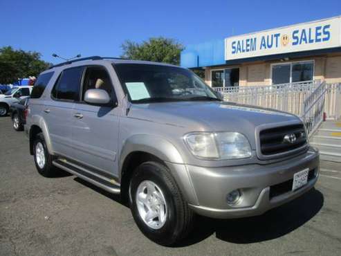 2002 Toyota Sequoia SR5 - AC WORKS - RWD - LEATHER SEATS - ROOF RACK... for sale in Sacramento , CA