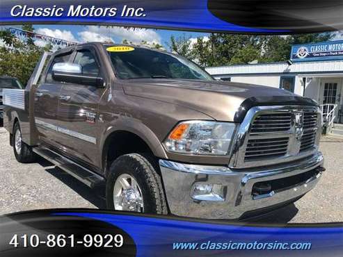 2010 Dodge Ram 3500 CrewCab Laramie/Flat Bed 4x4 1-OWNER!!!! FLAT B for sale in Westminster, MD
