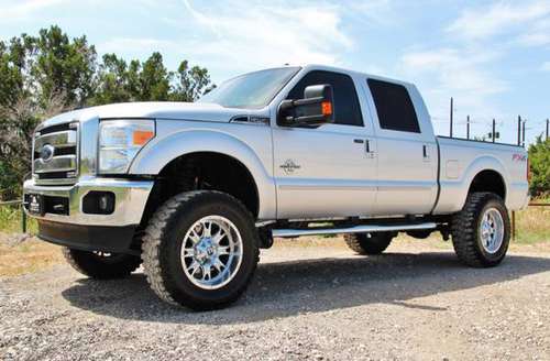 !LIFTED!LEATHER+NAV+LOADED 4X4 2015 FORD F250 LARIAT 6.7L POWERSTROKE! for sale in Liberty Hill, TX