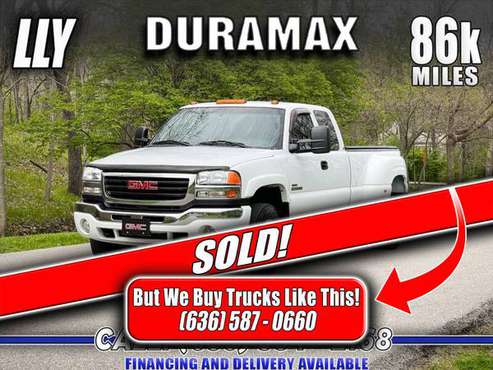 SOLD 2004 GMC Sierra LLY Duramax Diesel LT 4x4 1-Owner (86k Miles) for sale in Eureka, AR
