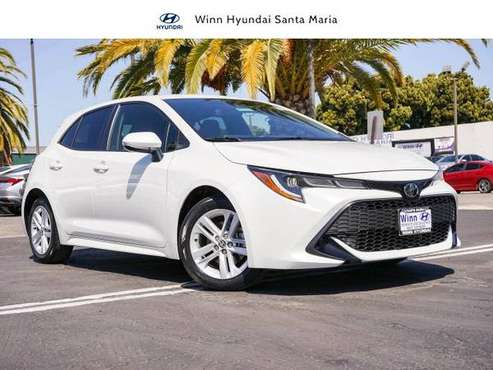 2019 Toyota Corolla Hatchback hatchback White - - by for sale in Santa Maria, CA