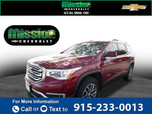 2017 GMC Acadia SLE suv Crimson Red Tintcoat - cars & trucks - by... for sale in El Paso, TX