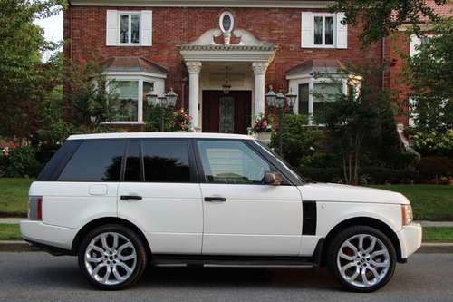2008 RANGE ROVER SUPERCHARGED WHT/BLK DVD MINT LOW MLS FINANCE... for sale in Brooklyn, NY